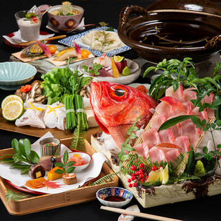 ◆Enjoy monthly Kaiseki meals and seasonal ingredients!