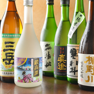 ＜日本酒・焼酎・ワイン＞馴染みの酒屋さんがセレクトする美酒◎