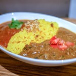 Rainbow Spice Cafe Chai Stall - ■ダブルカリーライス 1000円