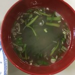 ChineseDining Beni - チャーハンに付くスープ