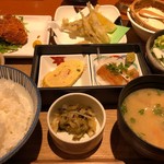 Umaya Kagoshima Ten - うまや御膳 1550円。