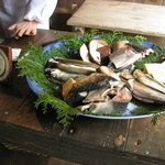 忘れの里 雅叙苑 - 朝食　魚をチョイス