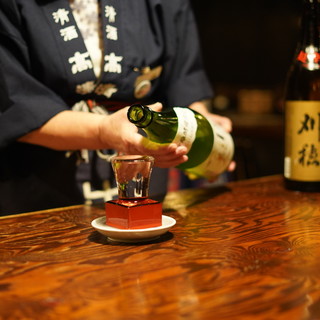 We offer a variety of Akita local sake and local beer!