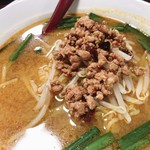 Taiwanese Ryourie Eiou - エビチリ定食(台湾味噌ラーメン)