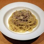 Cucina Ortavola - 豚ひき肉とたけのこのラグーソースパスタ