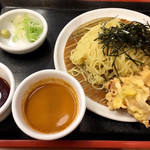 ラーメン屋 壱番亭 - 唐揚げざるラーメン