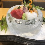 Japanese cuisine Kisuitei Fukuoka Mitsukoshi Ten - 会席のお刺身