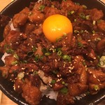 Yakitori-ya Sumire Nagoya Shinakamuraku Meikiminami Ten - 2019年7月時点 ランチ でごちゃ丼¥680