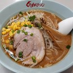 くるまやラーメン - サービス味噌ラーメン！