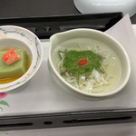 佐取館 - 枝豆豆腐、じゅんさい