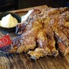 Umakaraage to Izakameshi Miraizaka Saitama Shin Toshin Higashiguchi Eki Mae Ten - 鶏モモのグローブ揚げ