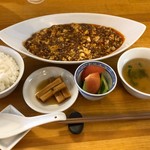 中国料理 菜格 - ランチの麻婆豆腐1000円