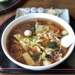 寿司とレストラン大黒  - 五目ラーメンセットA　¥1100