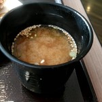 Tori Saku Ionmoru Wakayama Ten - やみつき油淋鶏定食のみそ汁