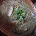 Ramen Isshin Memanbetsu Ten - 野菜ラーメン塩味