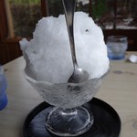 玉田ボート緑の家 - 料理写真:ただのかき氷350円