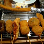 Kushi Katsu Tanaka Minamisunachoten - 串カツ各種。