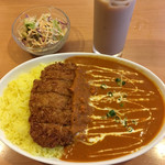 Curry House BARSHA Higashichiba Ten - インドカレーのカツカレー