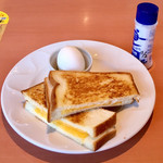 Denny's Chitose Funabashi Ten - グリルドチーズサンドモーニング430円