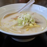 Chuka Shokubo Futomenya - 豚骨ラーメン（醤油）（麺飯セット）