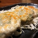 小麦亭 - 海老にら餃子、海老の風味が美味♪