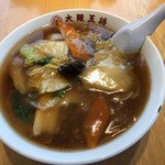 Osaka Osho Matsue Kuroda Ten - 五目あんかけラーメン