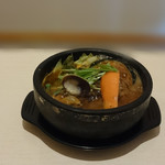 Soup Curry Sendou Iwamizawa Ten - 手ごねハンバーグ 1080円