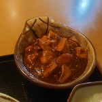 Creative Izakaya Nagomiya Ningyochohonten - 小鉢：麻婆豆腐(19-09)