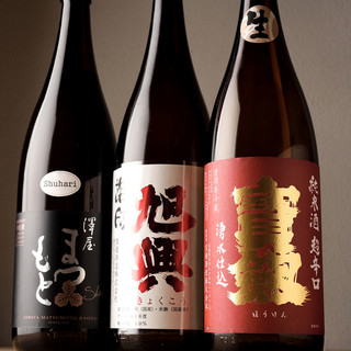 The sake ordered from sake breweries all over the country is full of masterpieces that the owner himself has sampled◎