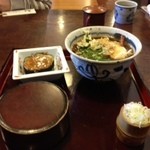 遊蕎庵・無 - 蕎麦とごはんと茄子田楽のセット・・・たしか相模。