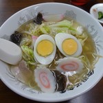 田沢食堂 - 五目ラーメン530円