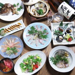 魚貝・鶏料理・日本酒 とよ新 - 産地直送の魚貝と地鶏料理