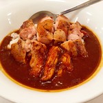 BISTRO 石川亭 - 鶏もも肉のローストカレー