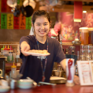 The store has a retro atmosphere and cheerful staff welcome you.