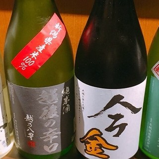 在不同的季節品嘗美味的日本酒。想和料理一起喝一杯