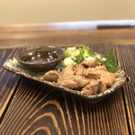 Sumibi Yakitori Satori Sakae Ten - 白レバー炙り