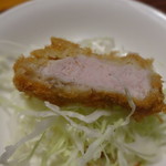 Tonkatsu Shinjuku Saboten Derikarasuka Hiratsuka Ten - 三元麦豚ロースカツ