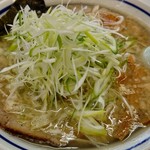 Moyashi Ramen Michinoku - こってりねぎしおラーメン､アップ