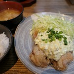 Dinning酒場 心々家 - （2019/7月）自家製タルタルのチキン南蛮定食