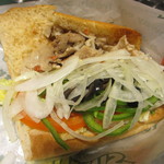 SUBWAY Akasaka Metoropia Ten - 元気豚の梅しゃぶ　４５０円