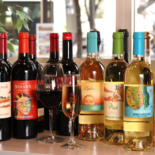 Excellent value for money◎More than 20 types of carefully selected Sicilian wines!