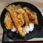 揚げ天まる - 天丼