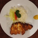 洋食 みのる亭 - 2019年9月　ポークカツレツ　1250円