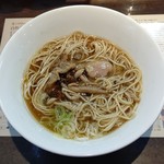 麺や 青雲志 - 2019 カキ正油らぁ麺(かけ)  秋薫るオマケ付き