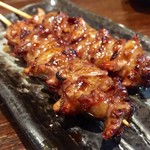 Yakitori Hana Kikukawa Ten - とりもつ(ハツオチ) 180円×2