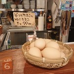 Kushiro Taishu Izakaya Nidaime Hareruya - ゆでたまご（９９円）