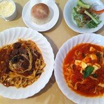 TRATTORIA　CONFORTEVOLE - 手打ちパスタランチ（注：パスタは１品選択）