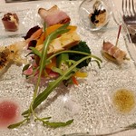 Restaurant Azzurro Mare Terrace on the Bay - 本日のアミューズ