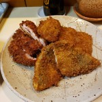 Torikatsu CHICKEN - 鶏　あじ　玉ねぎ