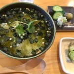 Kawazakana Gourmet Kan Kuruma - 冷やしわさび茶漬け